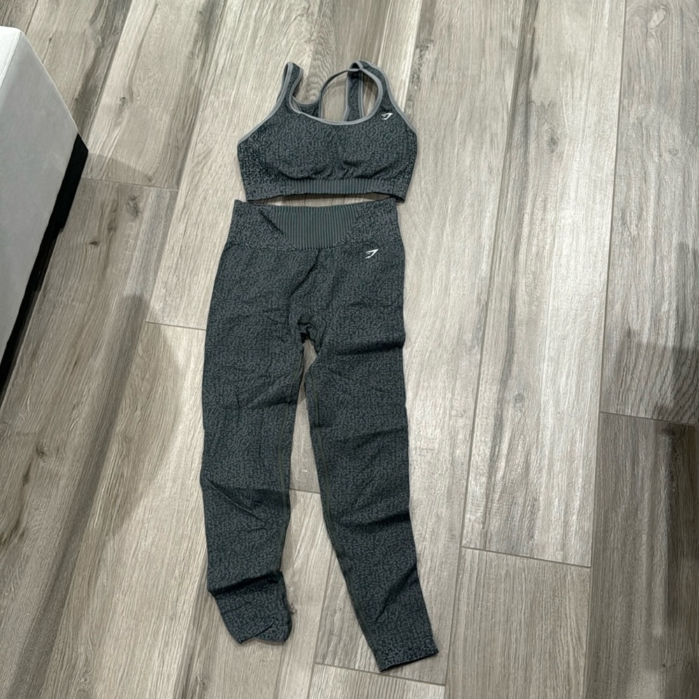 Gymshark set size medium worn once